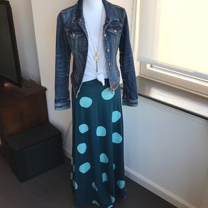 LuLaRoe maxi skirt size S